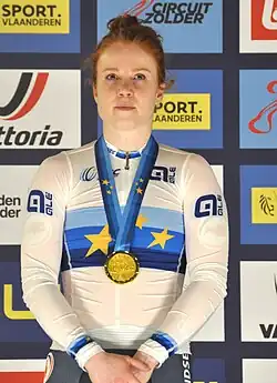 Hetty van de Wouw – Europameisterin im Zeitfahren (2025)