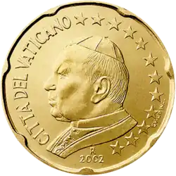 20 Cent Vatikan 1. Serie