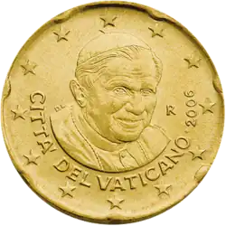 20 Cent Vatikan 3. Serie