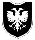 Wappen der 21. Waffen-Gebirgs-Division der SS „Skanderbeg“
