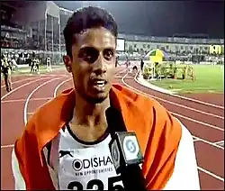 Jabir Madari Pillyalil – ausgeschieden als Fünfter in&nbsp;49,71&nbsp;s