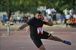 Tejinder Pal Singh Rang acht mit&nbsp;20,43&nbsp;m