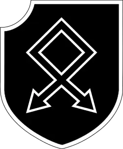 Wappen der 23. SS-Freiwilligen-Panzergrenadier-Division „Nederland“