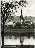Elbseite von Lutherhaus und Friedenskirche (1929)