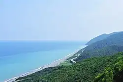 Küstenabschnitt in Daren