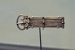 Gürtelschnalle aus dem Reitergrab von Hankenbostel