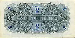 2 Schilling Rückseite