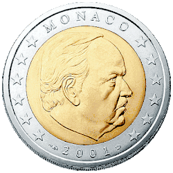 2 Euro Monaco 1. Serie