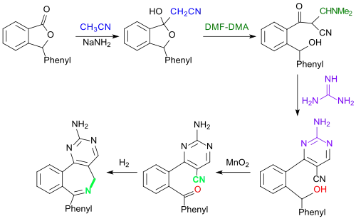 Synthese von 2-Benzazepinen, ausgehend von 3-Phenylphthalid