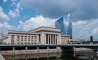 Empfangsgebäude von Südosten aus gesehen