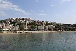 Strandpromenade in Ulcinj