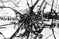 Wickrath auf der Karte Neuaufnahme von 1912