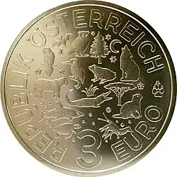 3 Euro Wertseite (2016)