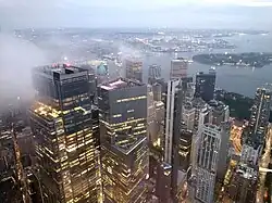 Rechts der Bildmitte, gesehen 2023 vom 1&nbsp;WTC