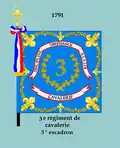 Standarte der 3. Escadron 1791
