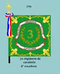 Standarte der 4. Escadron 1791