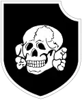 Truppenkennzeichen der SS-Division Totenkopf