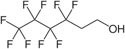 Strukturformel von 4:2-Fluortelomeralkohol