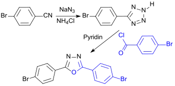 Gebogene OLED-Zwischenstufe mit 4-BBN