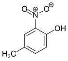 Strukturformel von 4-Methyl-2-nitrophenol