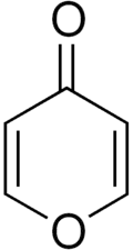 Strukturformel von 4-Pyranon