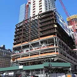 Die Baustelle im August 2017