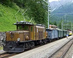 Ge 6/6 I 415, Bergün-Bravuogn, 2014 (04)