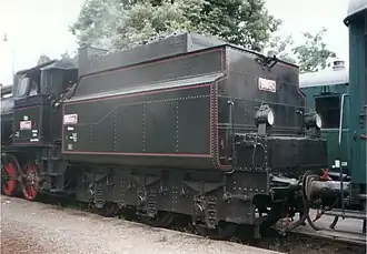 Ein Tender bei der ČSD