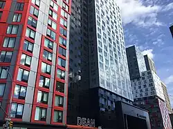 Module in verschiedenen Anordnungen, Größen und Farben