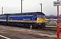 47 530 in den Farben des Network SouthEast in Reading im Jahr 1991