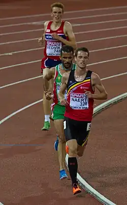 Koen Naert (rechts) – Rang&nbsp;elf Ricardo Ribas (Mitte) – Rang&nbsp;zwölf Marius Øyre Vedvik – Rang&nbsp;vierzehn