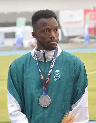 Abdullah Abkar Mohammed bei den Islamic Solidarity Games 2021 in Konya