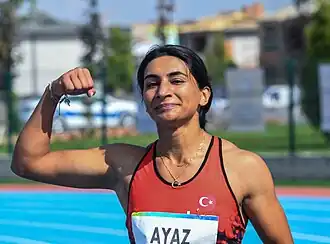 Şevval Ayaz bei den Islamic Solidarity Games 2022 in Konya
