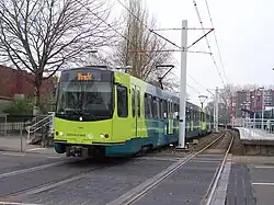 Wagen 5007 bei der Ausfahrt aus IJsselstein
