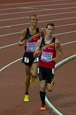 Koen Naert (rechts) – Rang&nbsp;elf Mats Lunders – Rang&nbsp;dreizehn