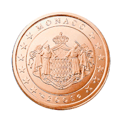 5 Cent Monaco 1. Serie
