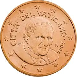 5 Cent Vatikan 3. Serie