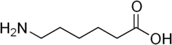 Strukturformel von ε-Aminocapronsäure