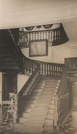 Treppe im Vestibül 1915