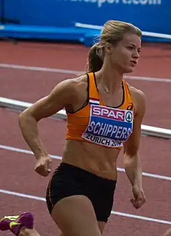 Dafne Schippers konnte ihr starke Leistung aus dem Halbfinale nicht wiederholen und wurde&nbsp;Fünfte