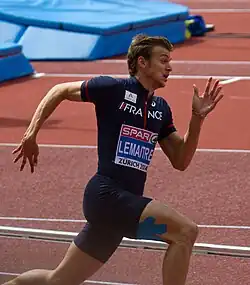 Christophe&nbsp;Lemaitre, 2016 Olympiadritter – ausgeschieden als Vierter in 20,30&nbsp;s