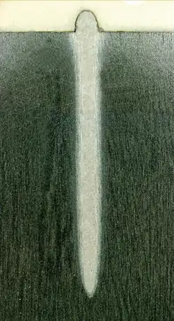 Querschliff Nahttiefe 13,5 mm