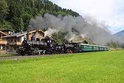 Die 73-019 des Club 760 verkehrt seit 2015 auf der Pinzgauer Lokalbahn