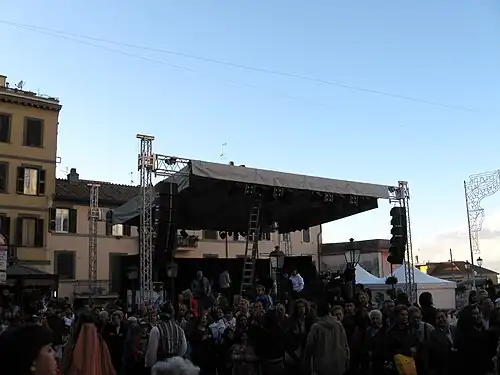 Tribüne im Jahr 2008