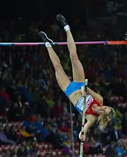 Bronzemedaillengewinnerin Angelina Schuk-Krasnowa