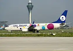 Boeing 737-800 der 9 Air