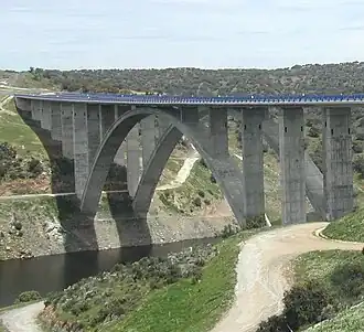Talbrücke Almonte (Alcántara-Stausee)