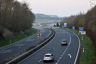 Grenzübergang und Rastplatz Wasserbillig