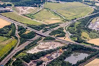 Luftbild von Nordost