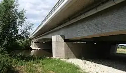 Hauptöffnung über dem Main